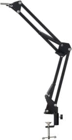 BOYA (BY-K171) Boom Arm, Table Microphone Stand Adjustable & Foldable For Streaming/Podcast/Video Gaming/Recording 3rd Pic