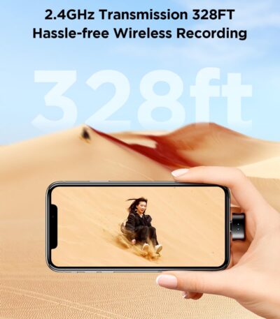 BOYA Magic Transformable Al-Powered Mini Wireless Microphone Boya 02