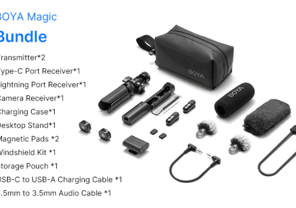 BOYA BY Magic Wireless Microphone 01